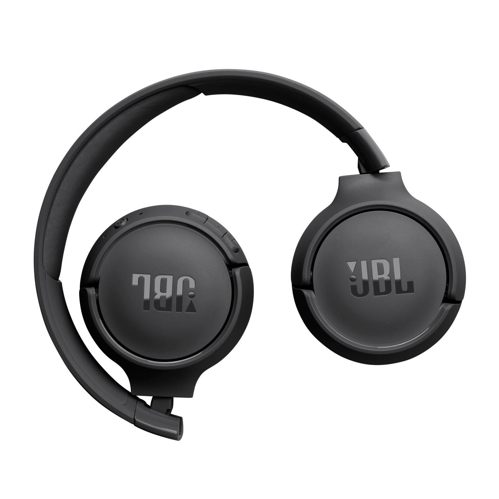 JBL Tune 520 BT Cuffie On-Ear Bluetooth Wireless, Pieghevoli e Leggere, Microfono e Comandi su Padiglione con Voice Aware, JBL Pure Bass, Connessione Multipoint, fino a 57 ore di Autonomia, Nero