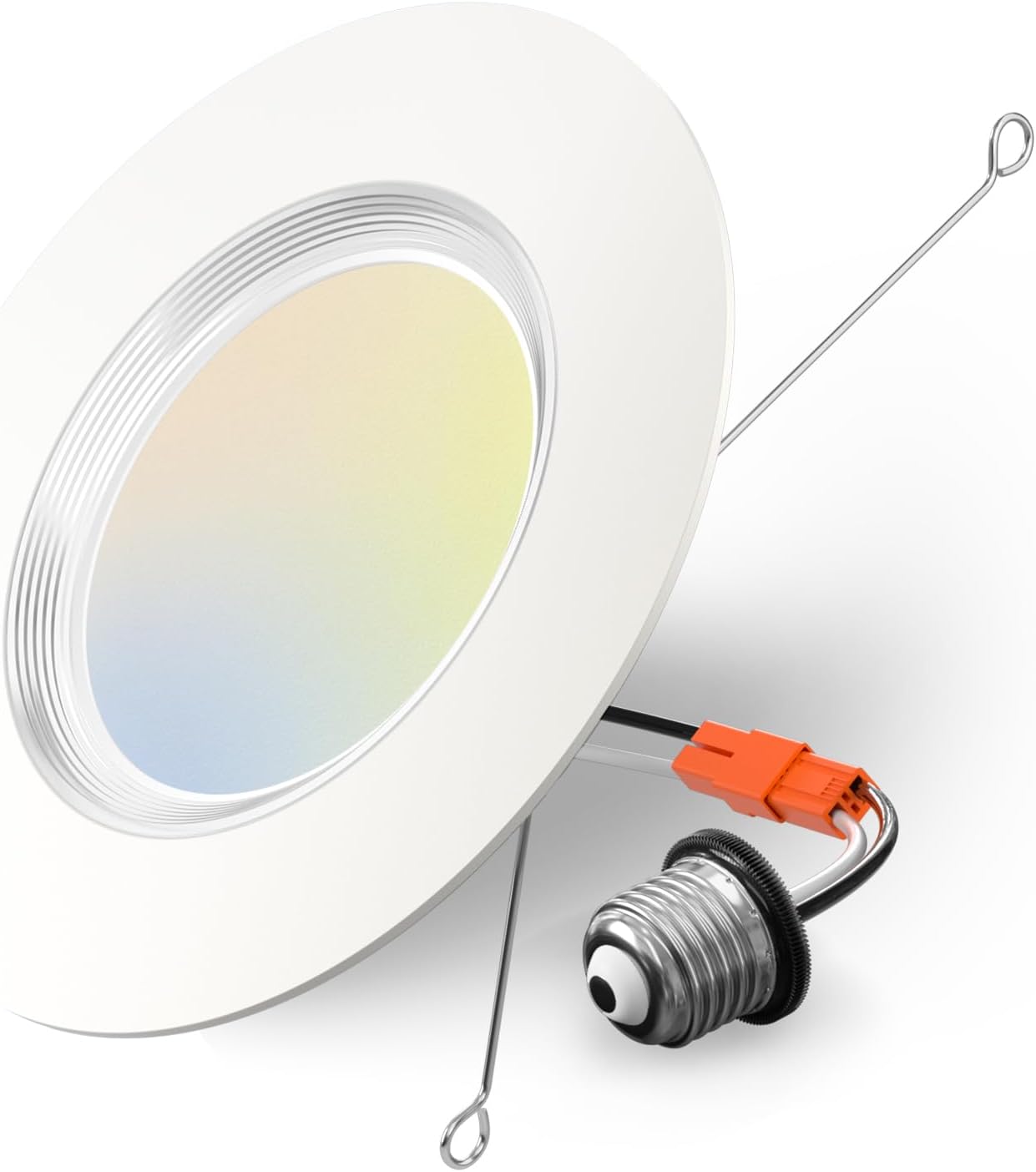 Amico 1 Pack 5/6 inch 5CCT LED Recessed Lighting with Night Light, 12