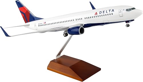 Daron Worldwide Trading SKR8206 Skymarks Delta 737-800 1-100 avec engrenages en 