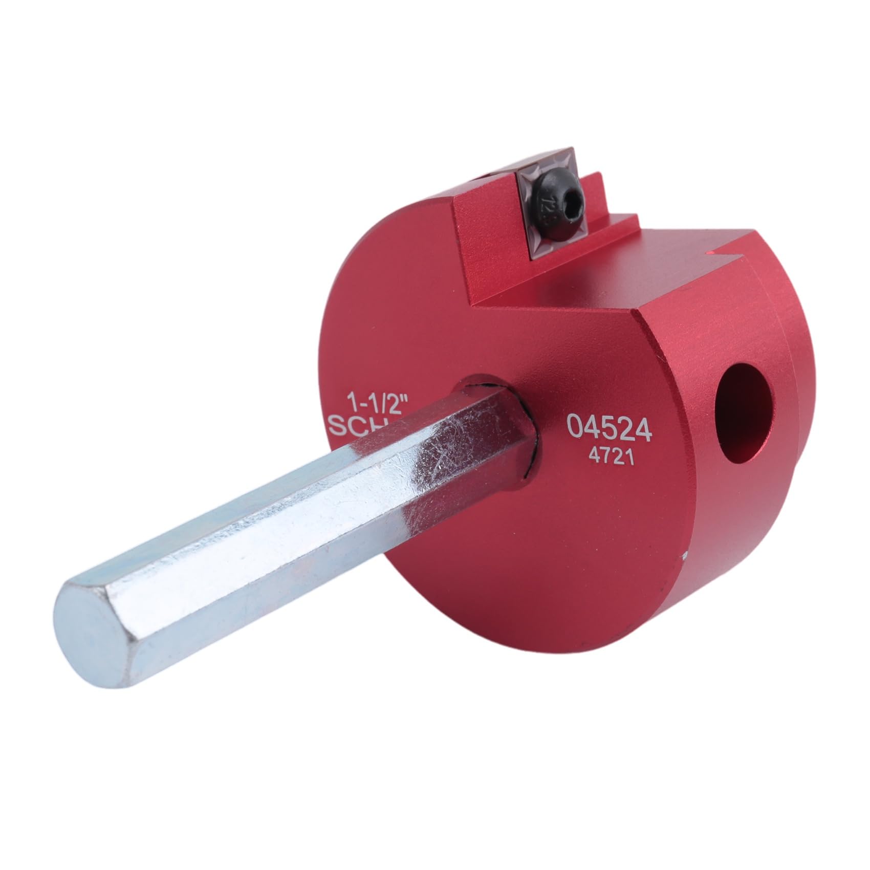 Alésoir Tuyau PVC 1-½ Pouce Avec Arbre Hexagonal 3/8 Pouce - Outil Réparation Tuyauterie
