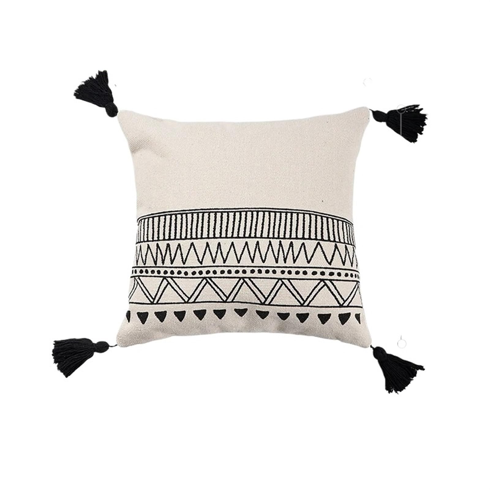 Amaca Grande for 2 Persone, Amaca Doppia Deluxe con Frange, Altalena sospesa in Rete per l'escursionismo, Il Campeggio(Only Pillows)