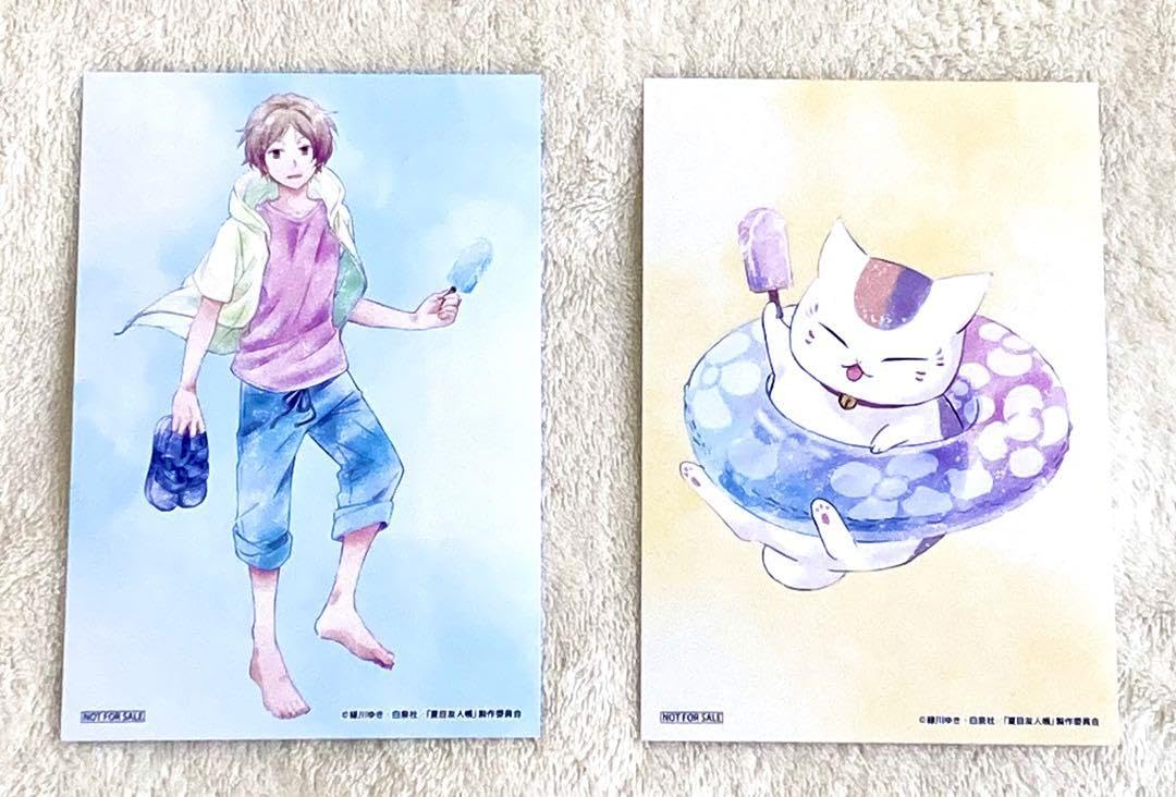 Amazon.co.jp: 夏目友人帳◇ UP SHOP限定特典ポスカ2種 夏目