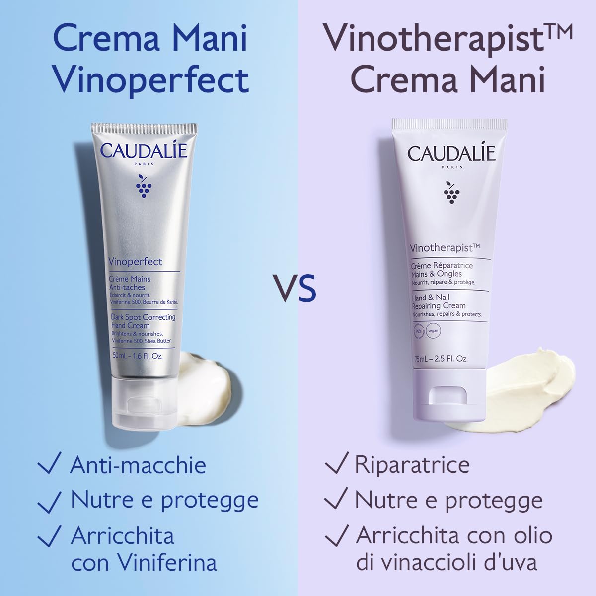 Caudalie Vinoperfect Crema Mani Anti-Macchie - 50 mL