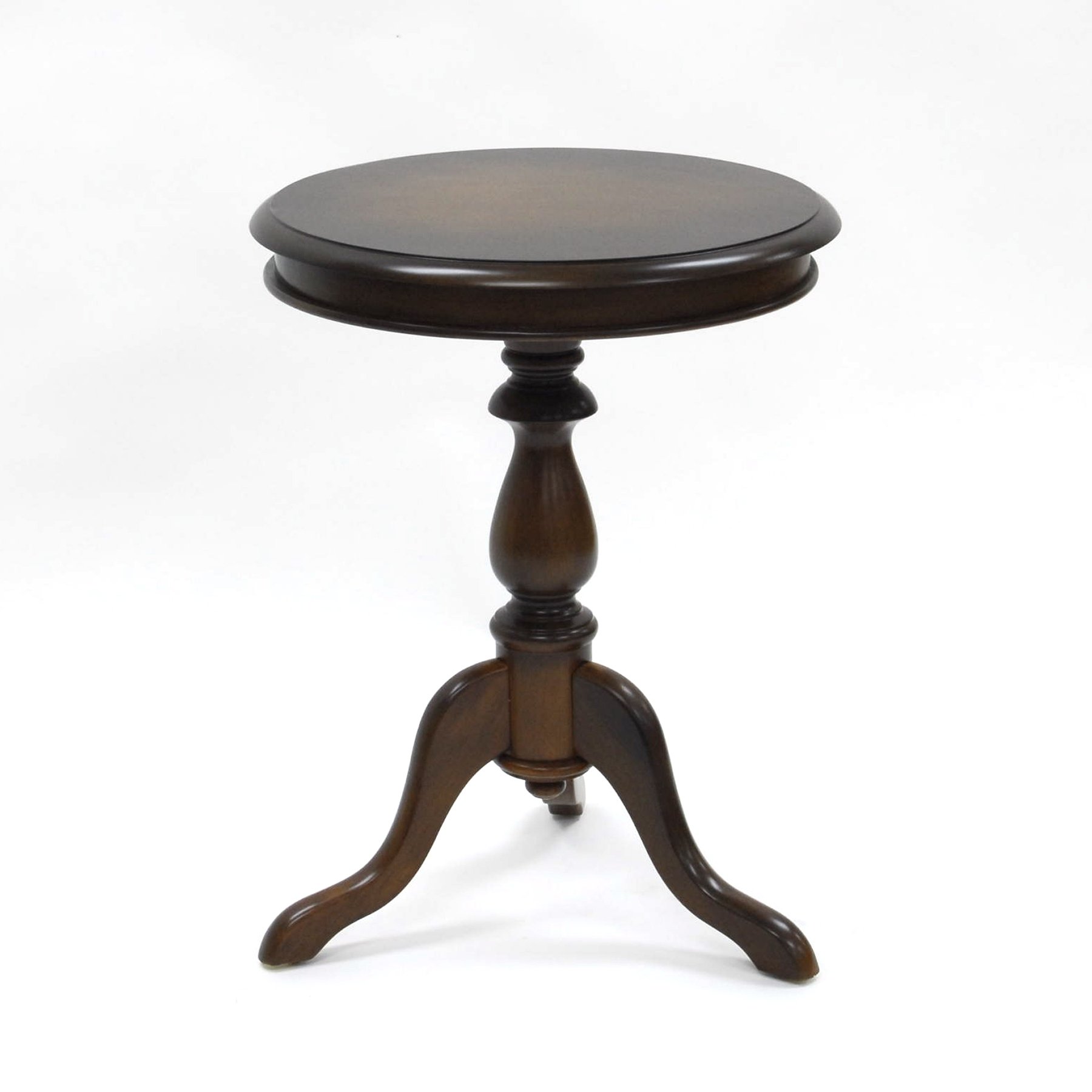 Carolina Chair and Table Gilda Pedestal Table, Chestnut