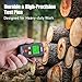 Wood Moisture Meter, LONVOX Pin-type Digital Moisture Detector with Backlit LCD Display, Water Leak Detector with 7 Modes, Handheld Moisture Meter for Lumber, Firewood, Drywall, Walls, Woodworking