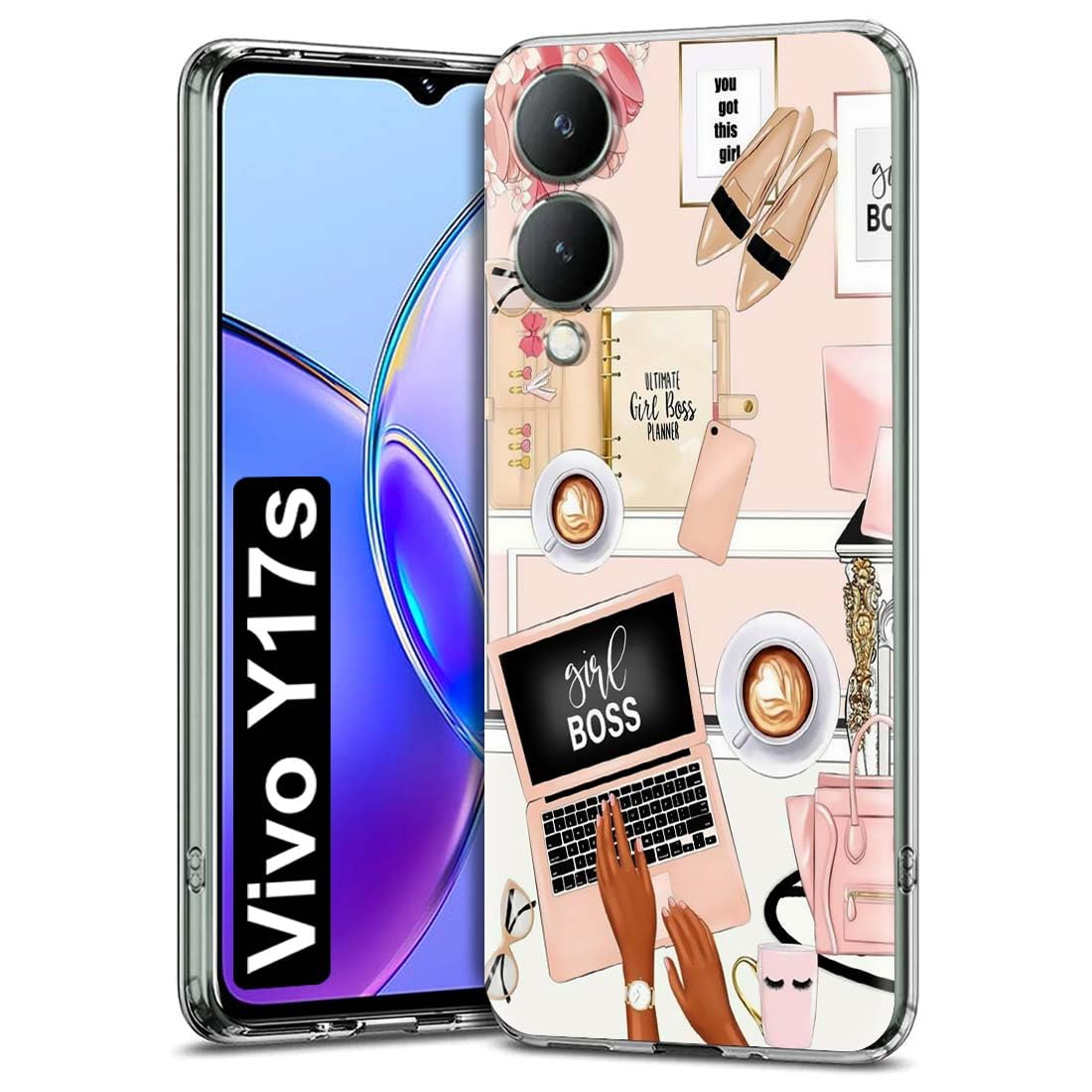 Fashionury Printed Back Cover Case Compatible for Vivo Y17s Back Cover for Vivo Y17s -D0266 (B0CM1DF9L1) Amazon Price History, Amazon Price Tracker