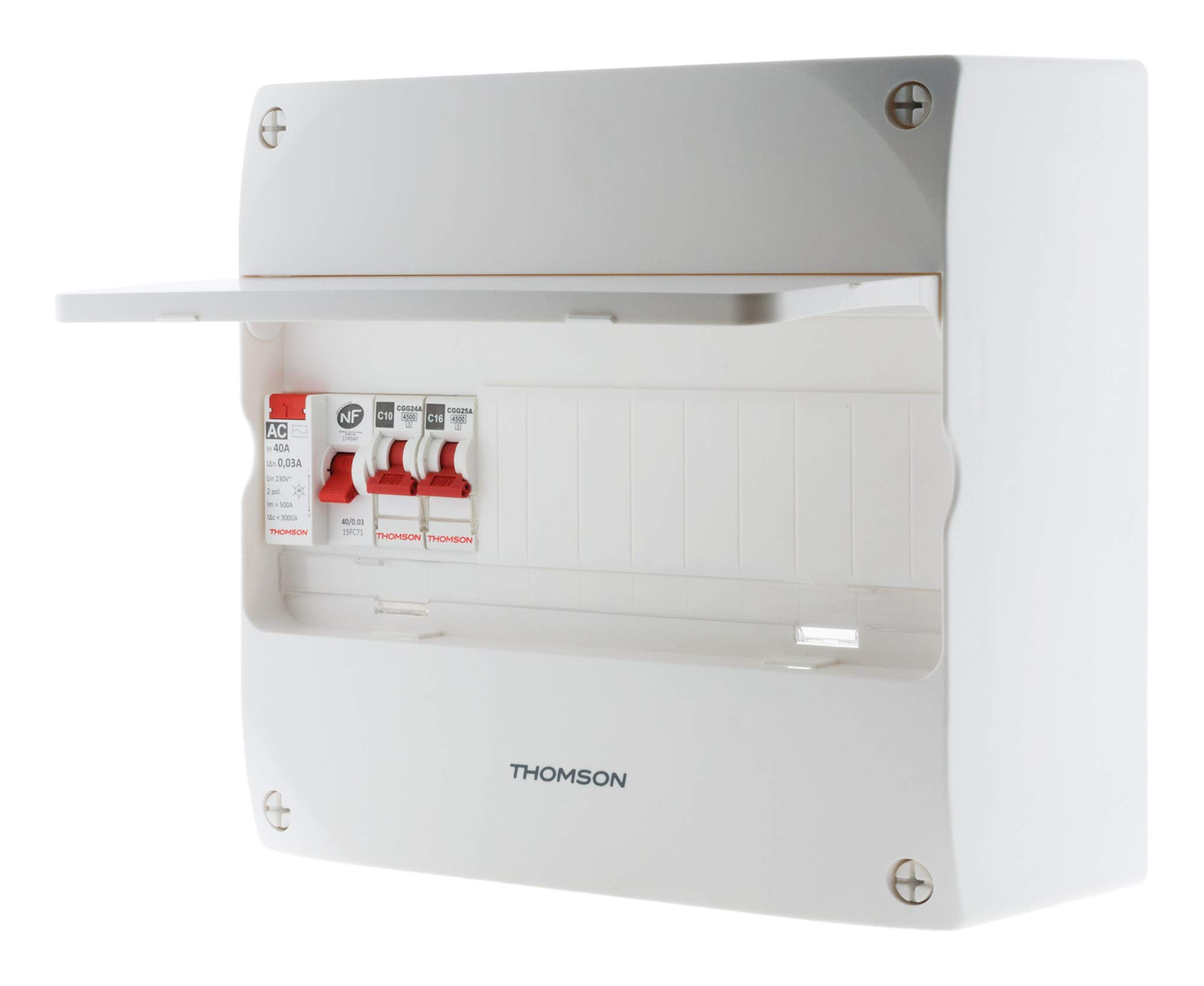 Thomson Coffret électrique prééquipé 1 rangée 13 modules