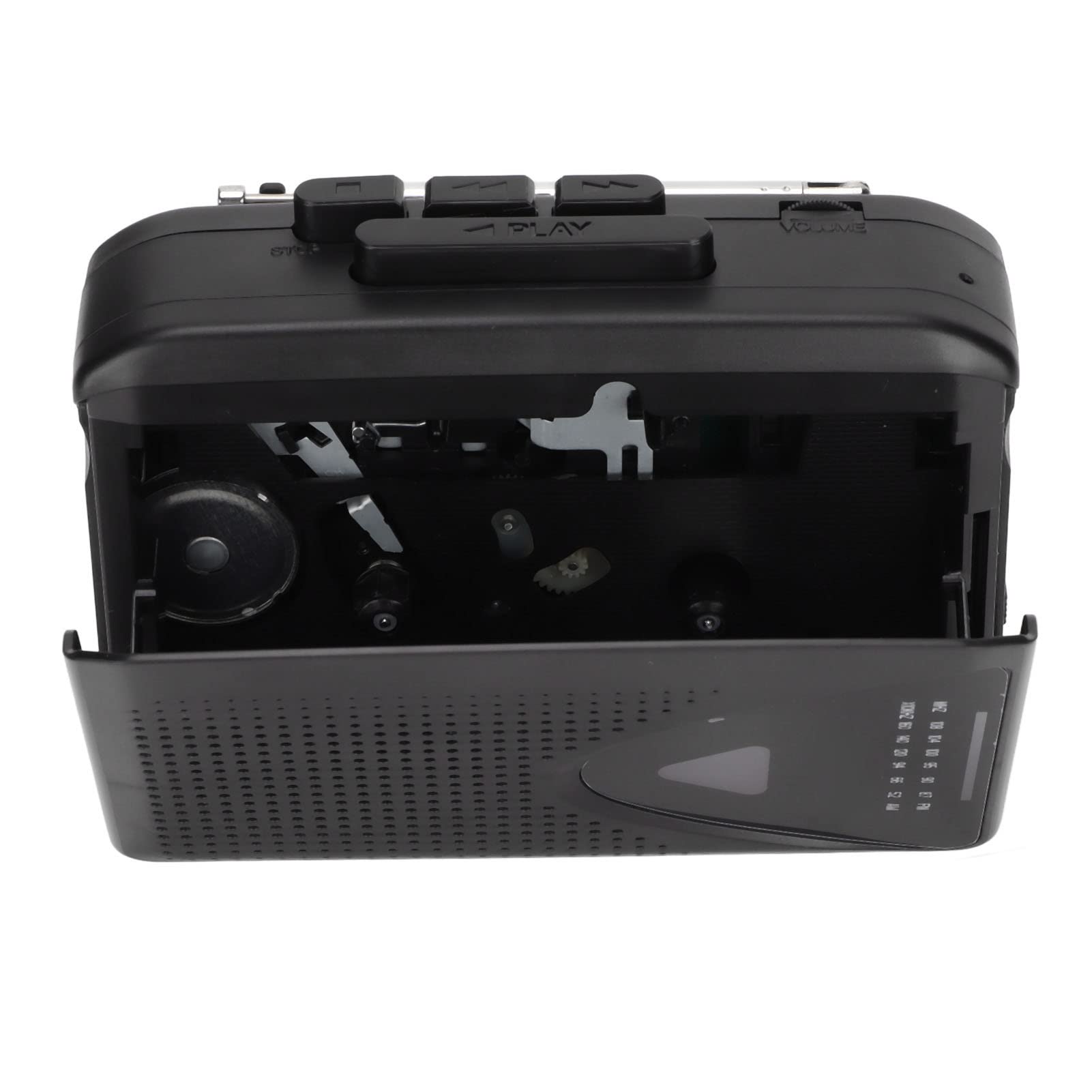 Enregistreur de Lecteur de Cassette Portable, Lecteur de Bande de Radio FM AM Micro intégré, Batterie 2AA ou Alimentation USB
