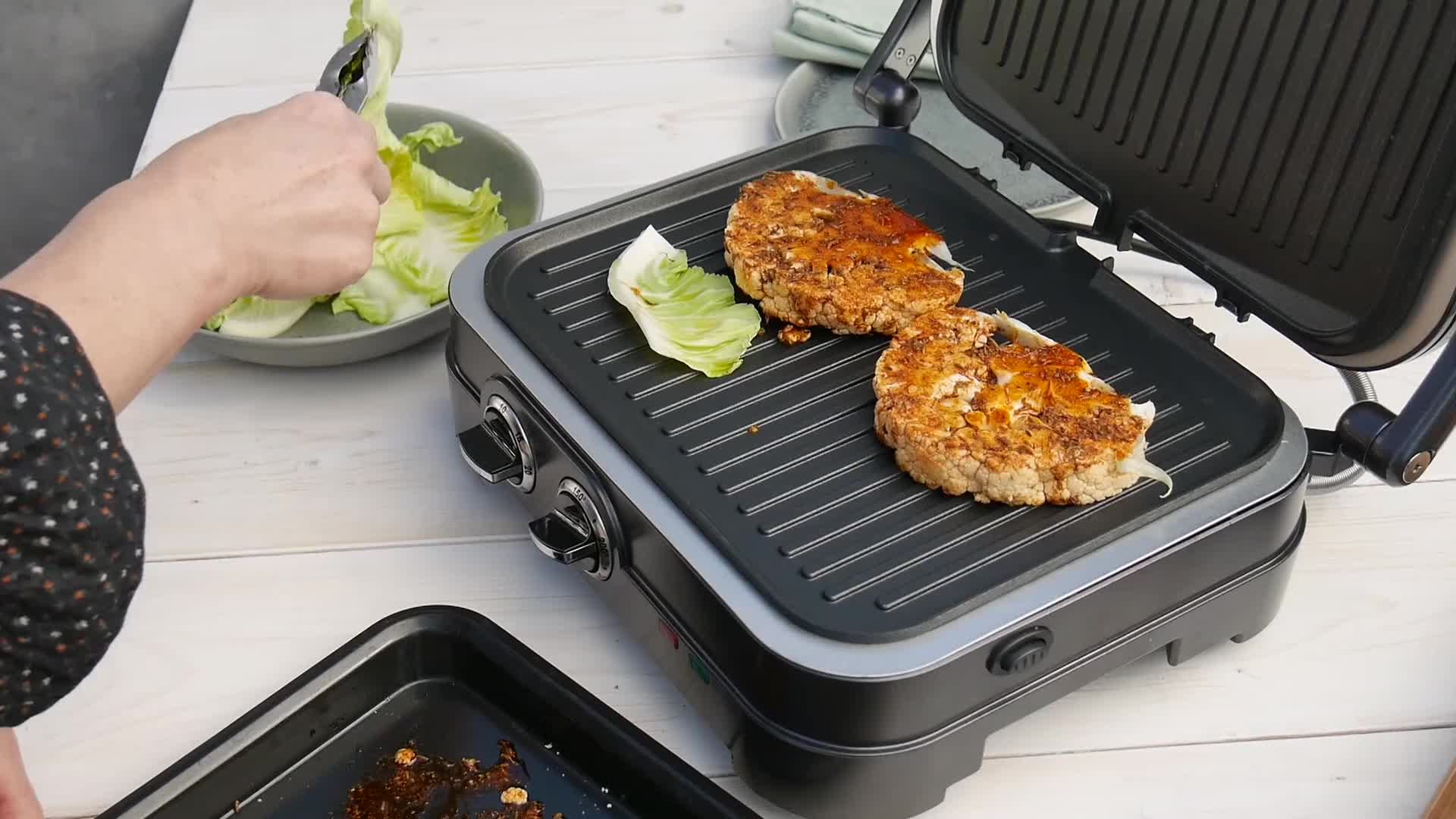 キッチン家電 CuisinartGriddlerSeriesGrill&PaniniPress Cuisinart Grill and Griddle, Sandwich toaster, panini press