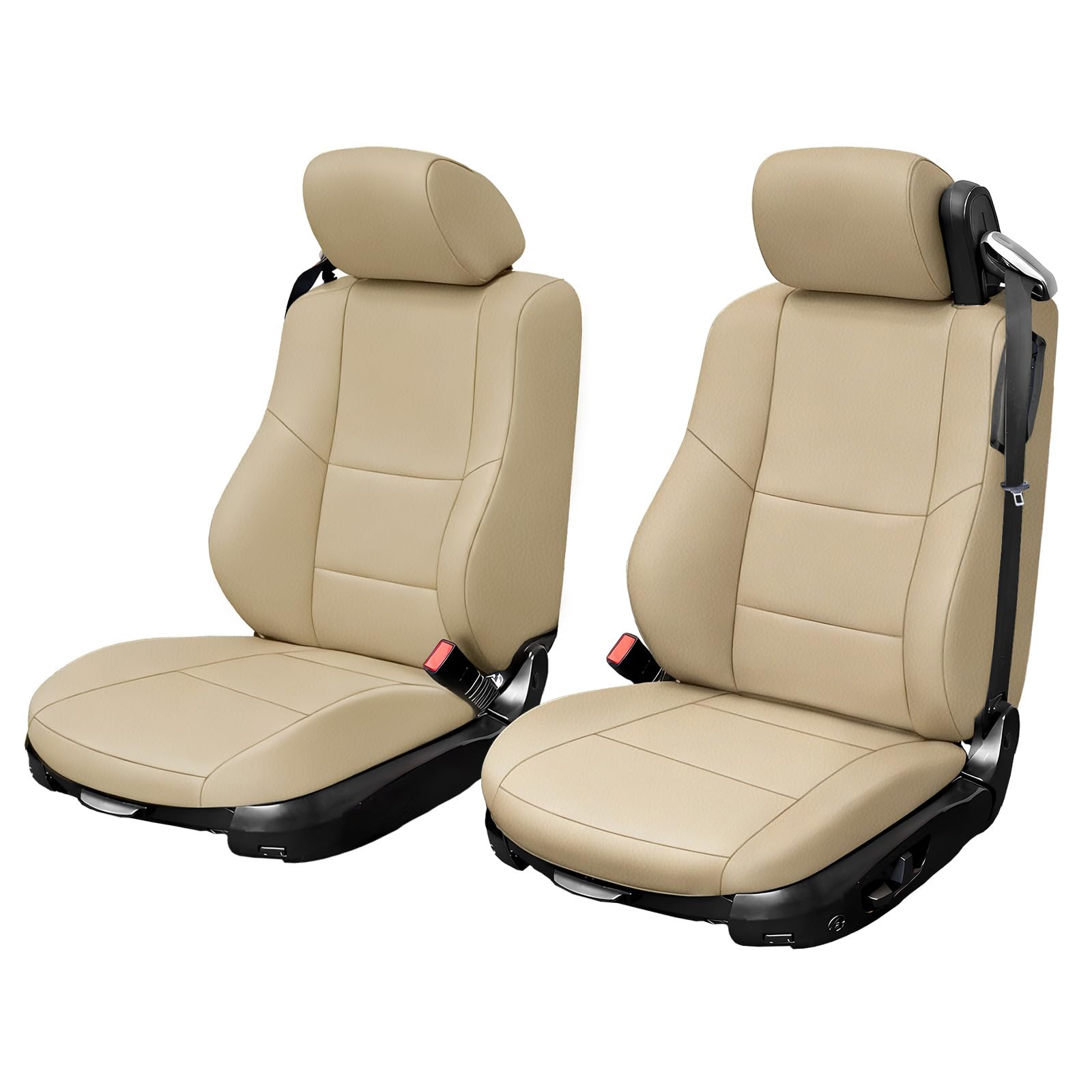 Photo 1 of Custom-Fit Front Seat Covers Replace for 2000-2014 BMW 3 Series 320CI 323CI 325CI 330CI Convertible Standard Seat, Driver and Passenger Premium Leather with Composite Soft Foam Lining Seat CoverLPNGSAE2959373
