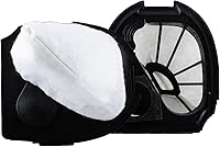 Vista 4 de Filtro de vacío de repuesto para aspiradora Eureka Quick Up DCF-11 modelos 61, 70, 71, 61A, 70A, 70AX, 71A, 71AV, 71B, AG61A, UK61A sustituye a