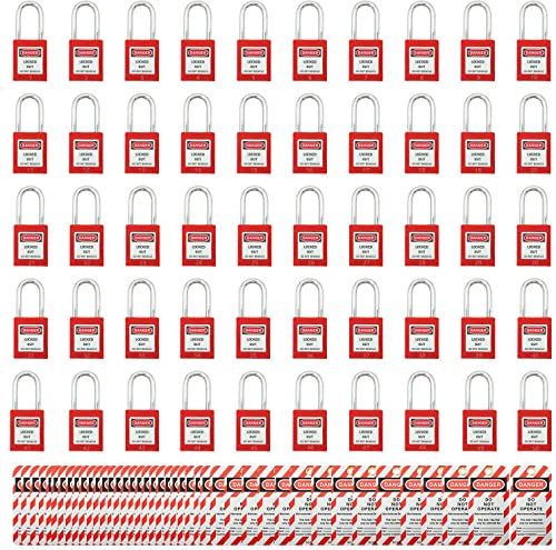 SAFBY 50 Keyed Different Lockout Tagout Locks
