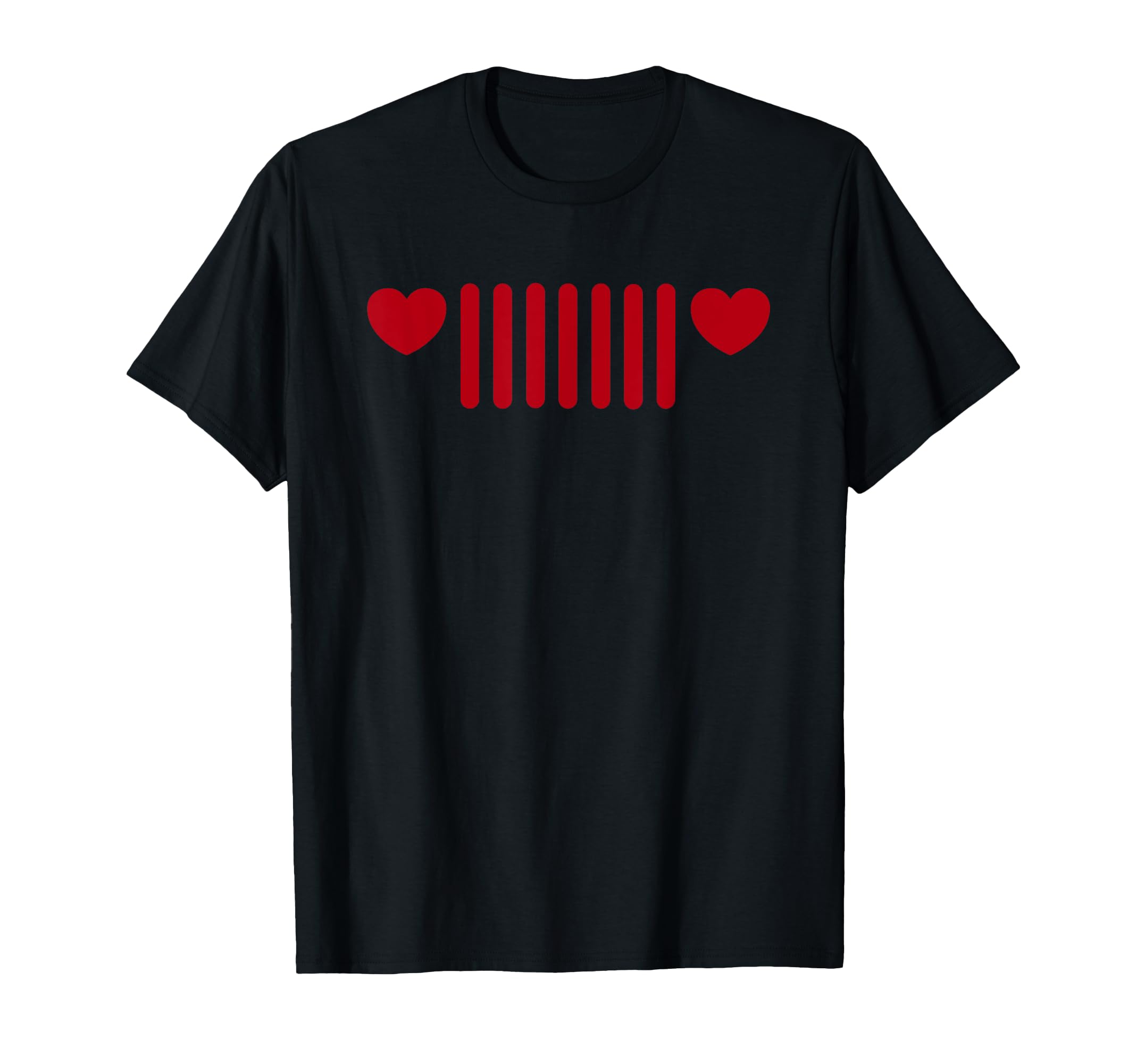 Jeep 7-Slot Heart Grille T-Shirt