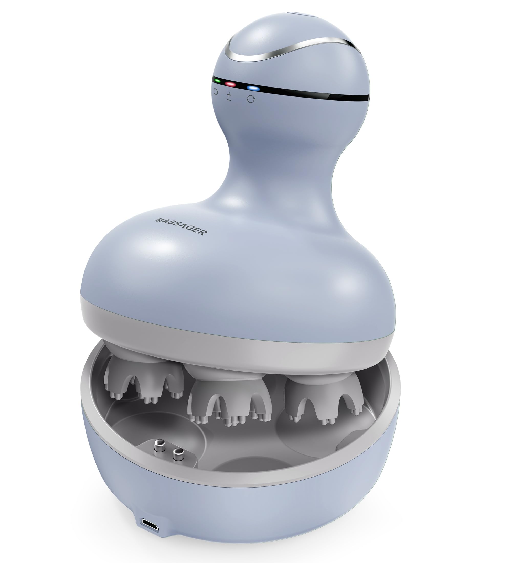 Amazon.com: cotsoco Electric Scalp Head & Back Massager, Cordless