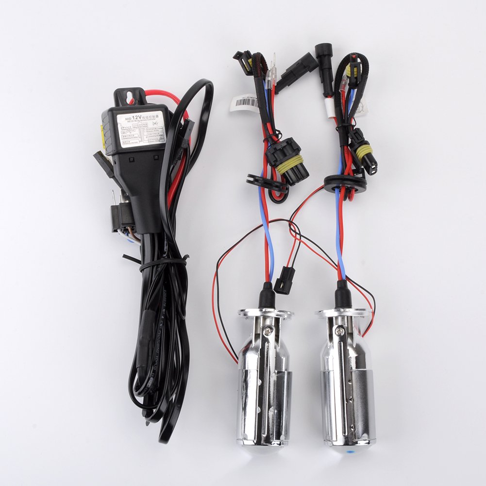 GSMH4 4300 1.5" H4 Mini Projector Lens Kit with Hid Xenon Bulb 4300K