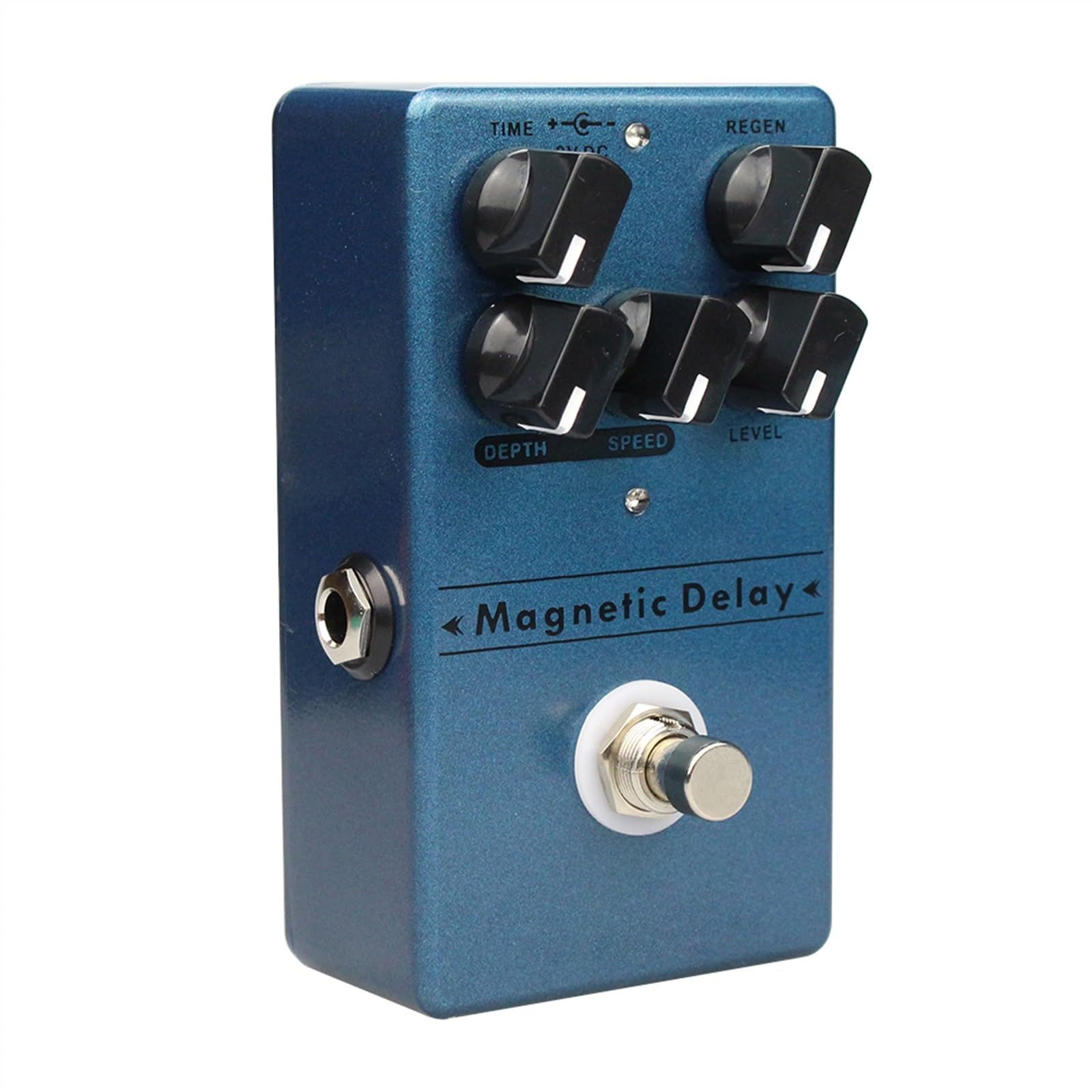 pedal de modulación de guitarra Pedal De Retardo Magnético Efecto De Retardo Modulado Pedal De Efecto De Guitarra True Bypass