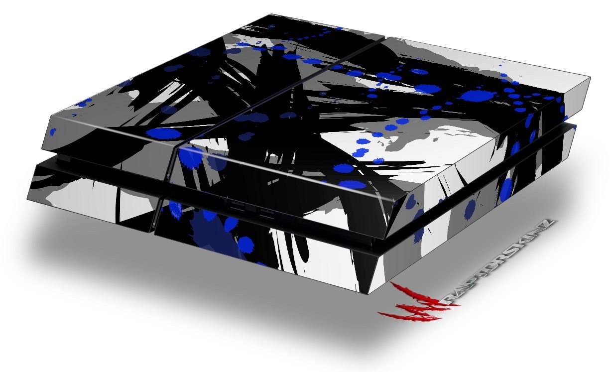 Abstract 02 Blue - Decal Style Skin fits original PS4 Gaming Console