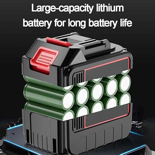 TYQMYSM 21V Cordless Rebar Cutter, Brushless Motor Handheld Steel Bar Cutting Machine for 4-40mm Metal, 180° Rotating Head 6 TYQMYSM 21V Cordless Rebar Cutter, Brushless Motor Handheld Steel Bar Cutting Machine for 4-40mm Metal, 180° Rotating Head - Image 6