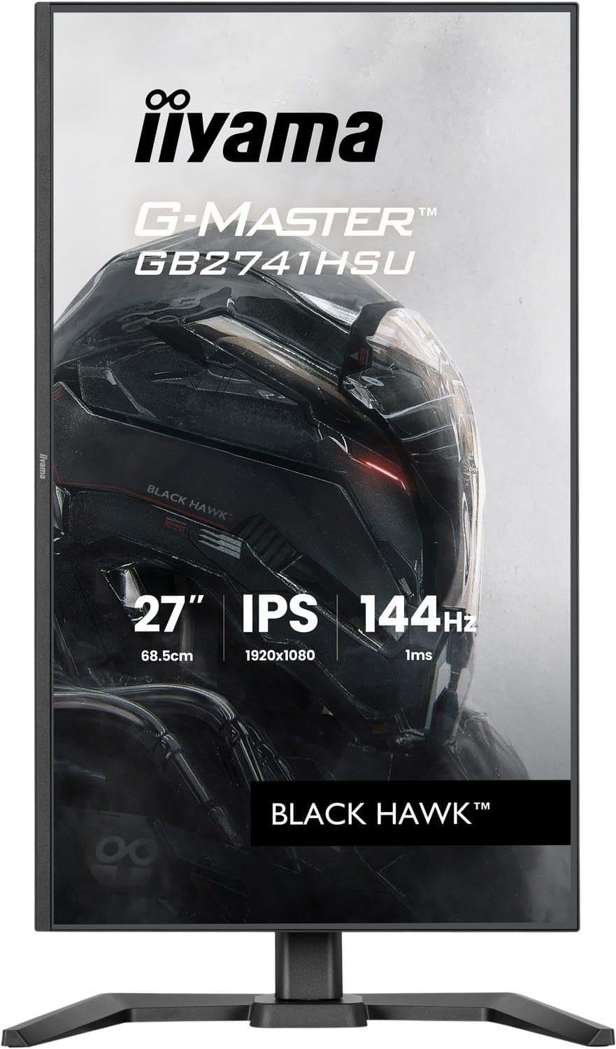 iiyama GB2741HSU-B1-27, IPS, 1920 x 1080/144 Hz, 1H1DP, HAS