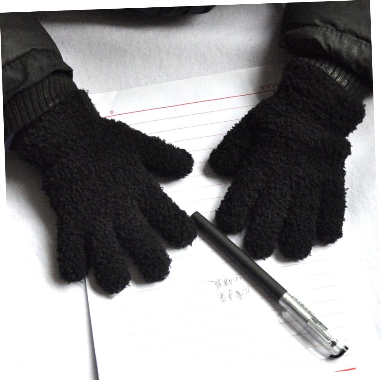 FOMIYES Rmal Mittens for Boys and Girls 6 Pack Outdoor Warm Gloves Knitted Children's Winter Gloves for Daily Use