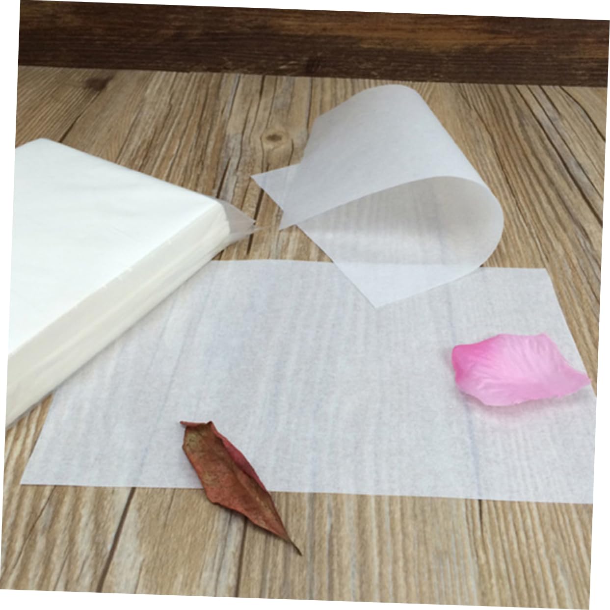 Carta da Forno Antiaderente in Silicone Bianco 50 Fogli | Barbecue e Verdure, Alta Resistenza Termica, Uso in Cucine Domestiche e Negozi