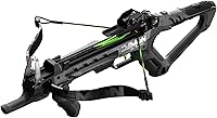 Barnett Demun Tri-Strike Mini Crossbow Pistol: 180 FPS Break-Action, 3-Shot Magazine, Flip-Down Foregrip, Precision Sights, 5 Hyperbolts