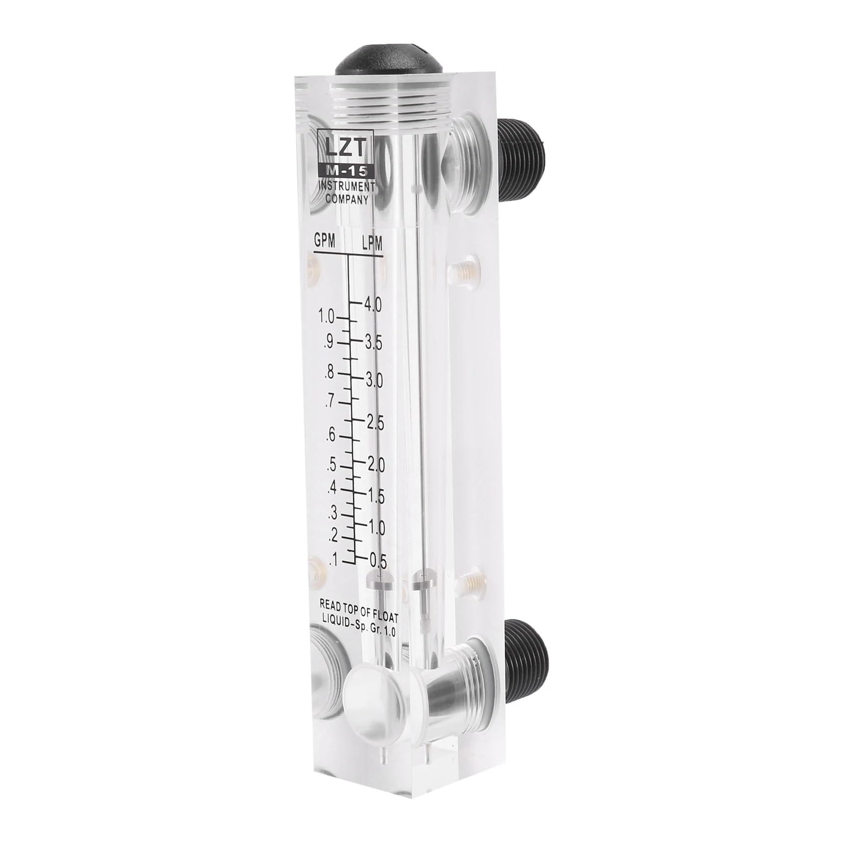 Misuratore di portata dell'acqua 0,1-1 GPM Tipo pannello manopola regolabile multifunzione 3X per misurazione e controllo accurati