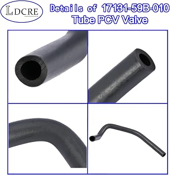 17131-59B-010 Tube PCV Valve,Compatible with Honda Civic 2016-2021 / CR-V 2017-2021 / Accord 2018-2021,PCV Hose Tube Replace 1713159B010 17131-59B-010