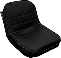 Vista 13 de Funda de asiento de tractor para John Deere, funda de asiento de cortacésped compatible con Cub Cadet (pequeño)