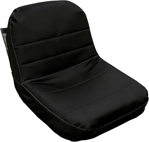 Funda de asiento para cortacésped de montar compatible con John Deere, funda de asiento para tractor de césped (mediano)