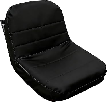 Tractor Seat Cover Compatible with Husqvarna Riding Lawn Mower Medium | for Cub Cadet,John Deere Weatherproof Lawn Tractor Seat Cover,600D Oxford fabric