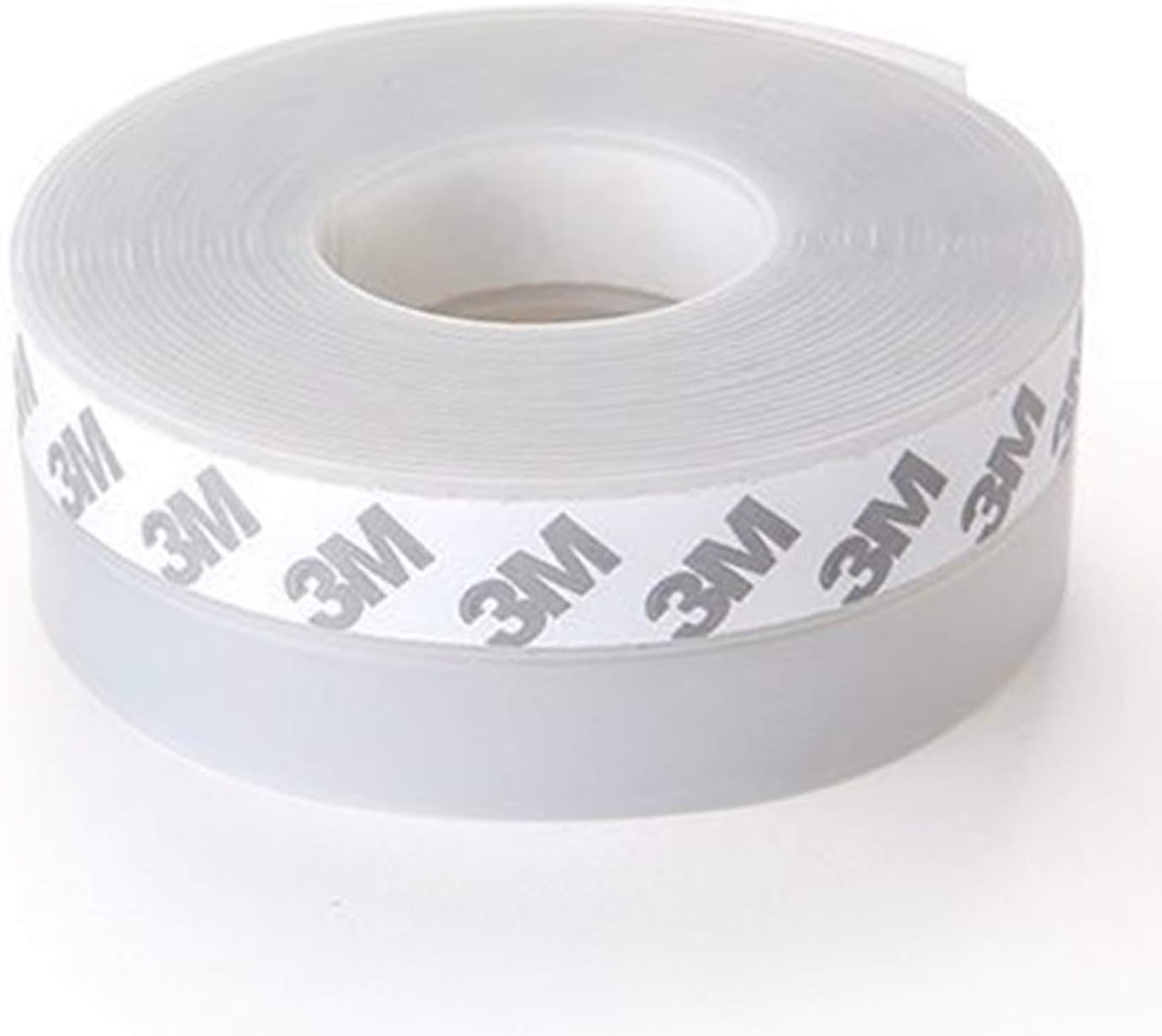 Self Adhesive Draught Excluder Seals For Doors & Windows - Made From Silicone - 3x 5m Rolls