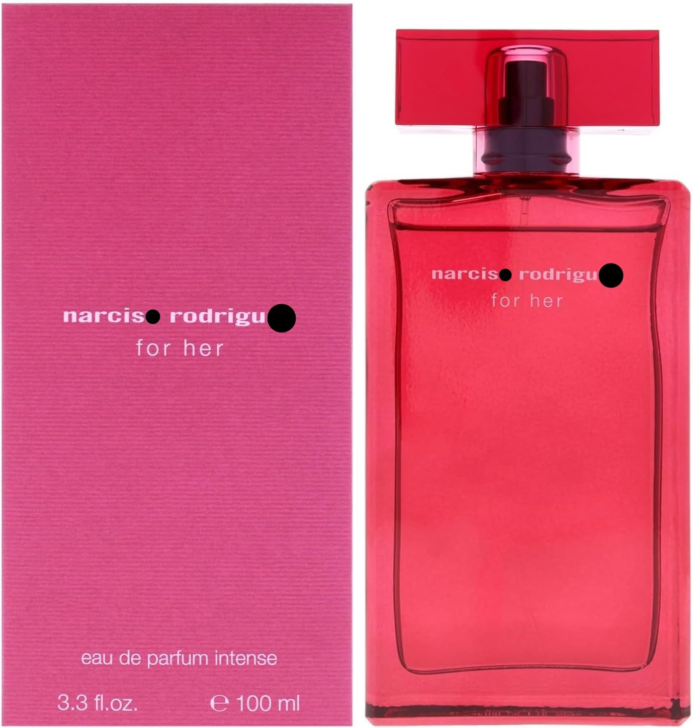 Narcis For Her Eau de Parfum Intense, 100 ml, nuty brzoskwini, białe kwiaty i wanilia