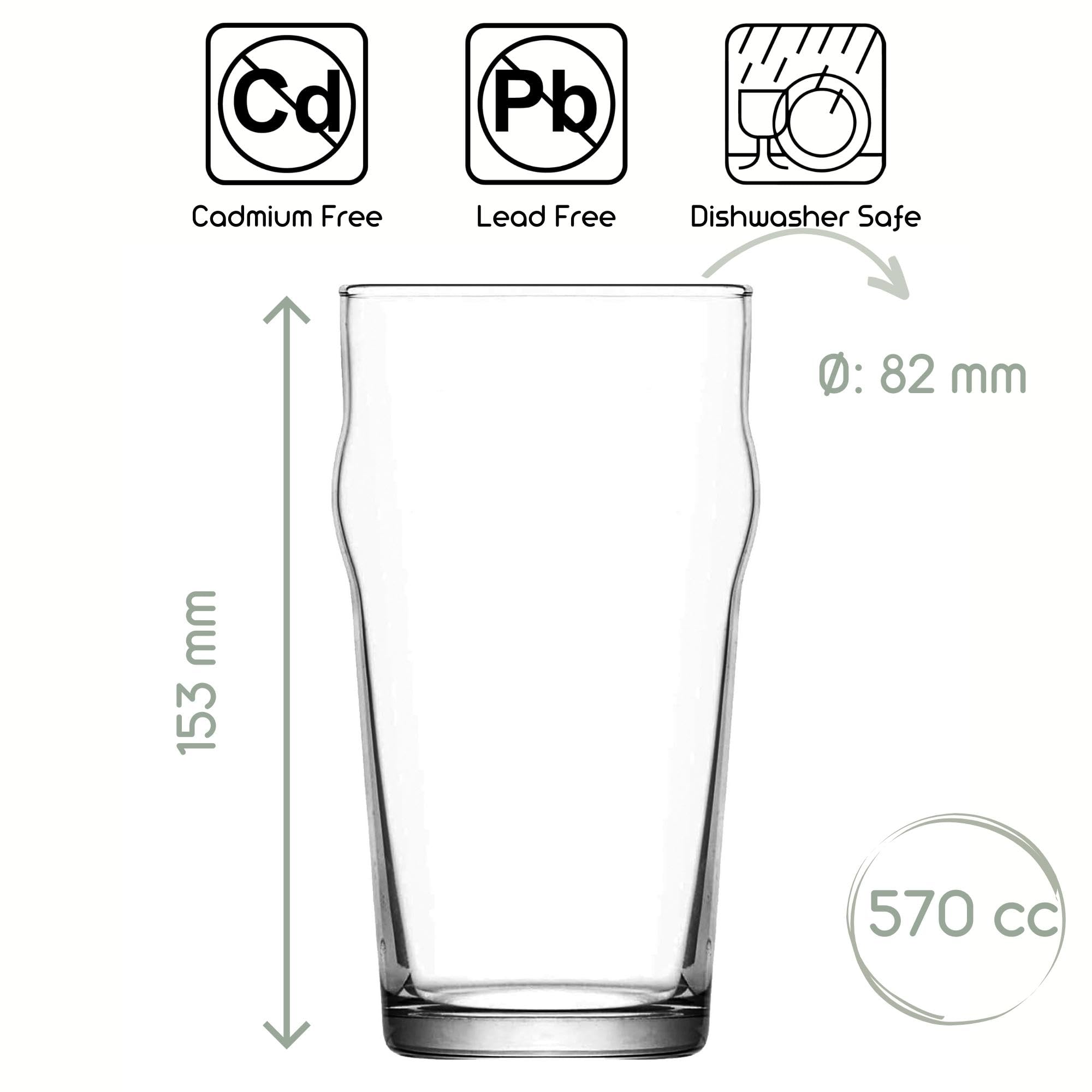 Verre à Bière AC/DC Black Ice - Pinte De 570 Ml, Verre Collector Pour Fans De Rock