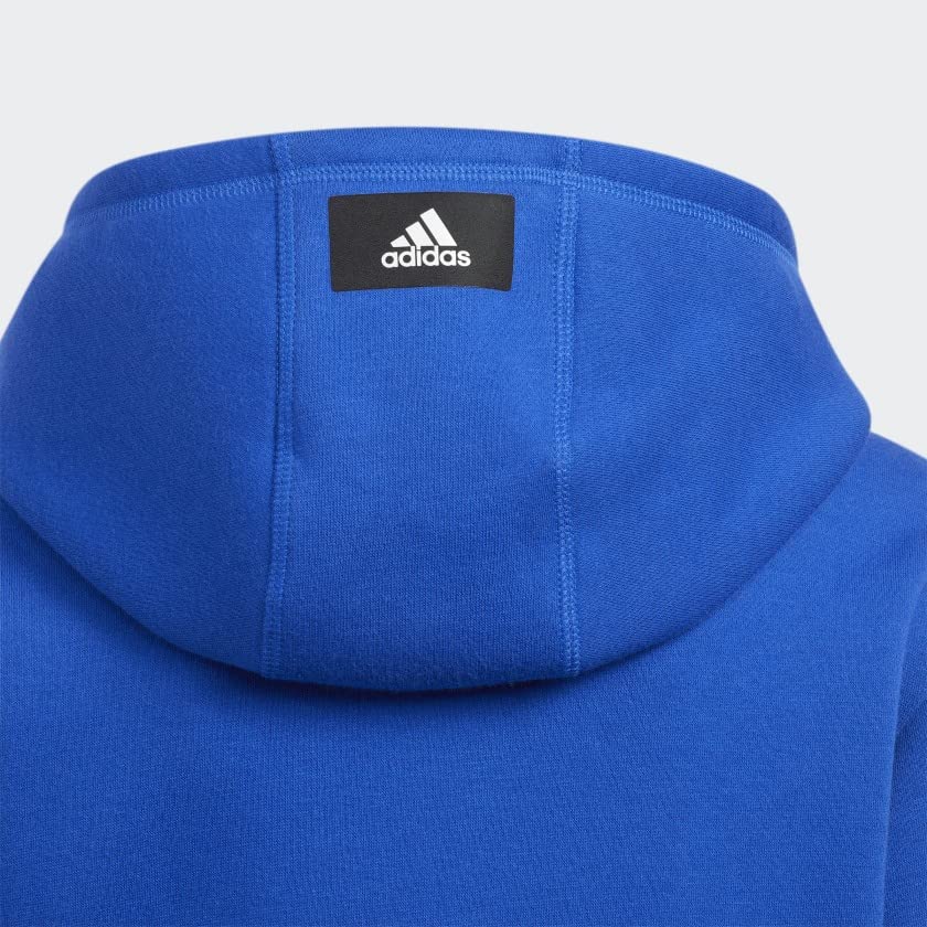 Sweat adidas Elevated Pullover pour enfant en bleu taille S