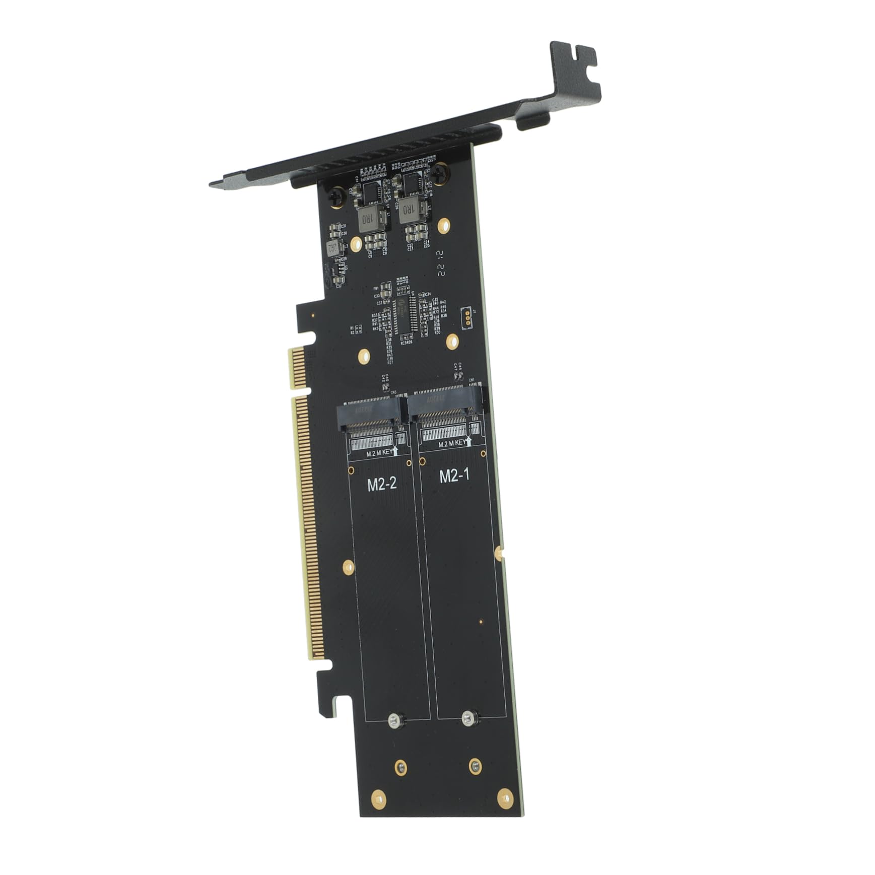 Vaguelly Pcie Expansion Card Pcie Adapter 4 Port Ssd Adapter Over- Protection Design
