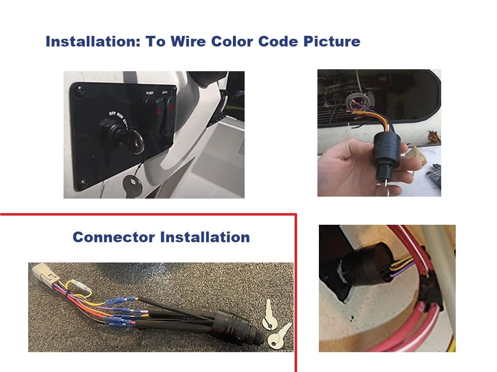Amazon.com: 87-88107 Ignition Key Switch Push to Choke for Mercury