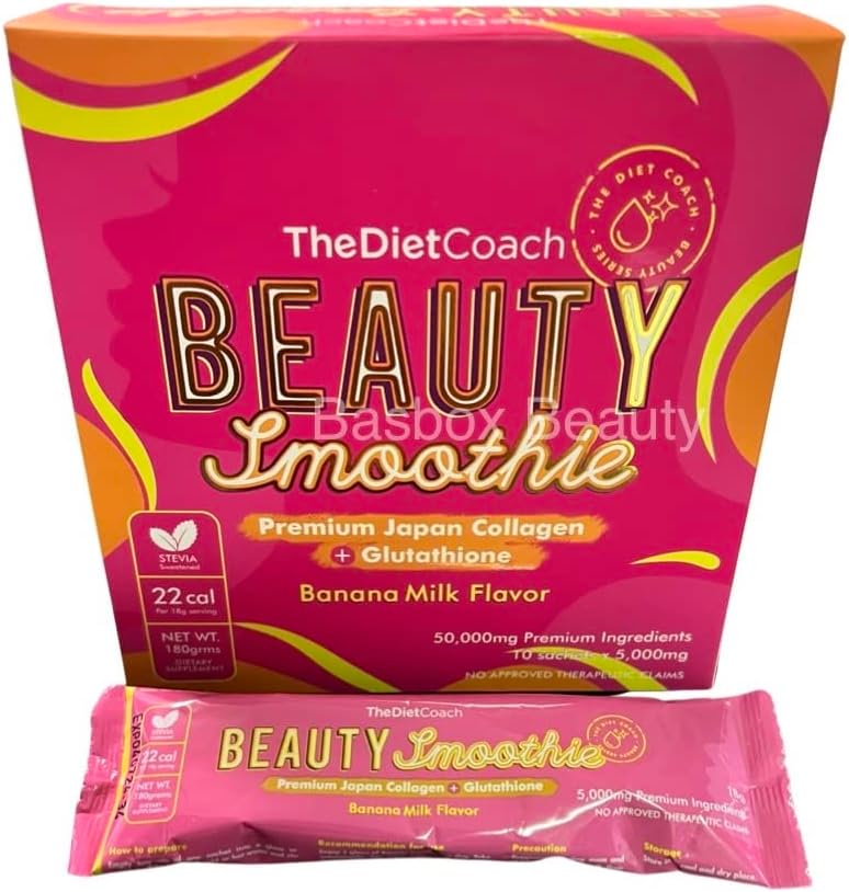 The Diet Coach Beauty Smoothie (Banana Milk), 1, 0.6349 Ounce