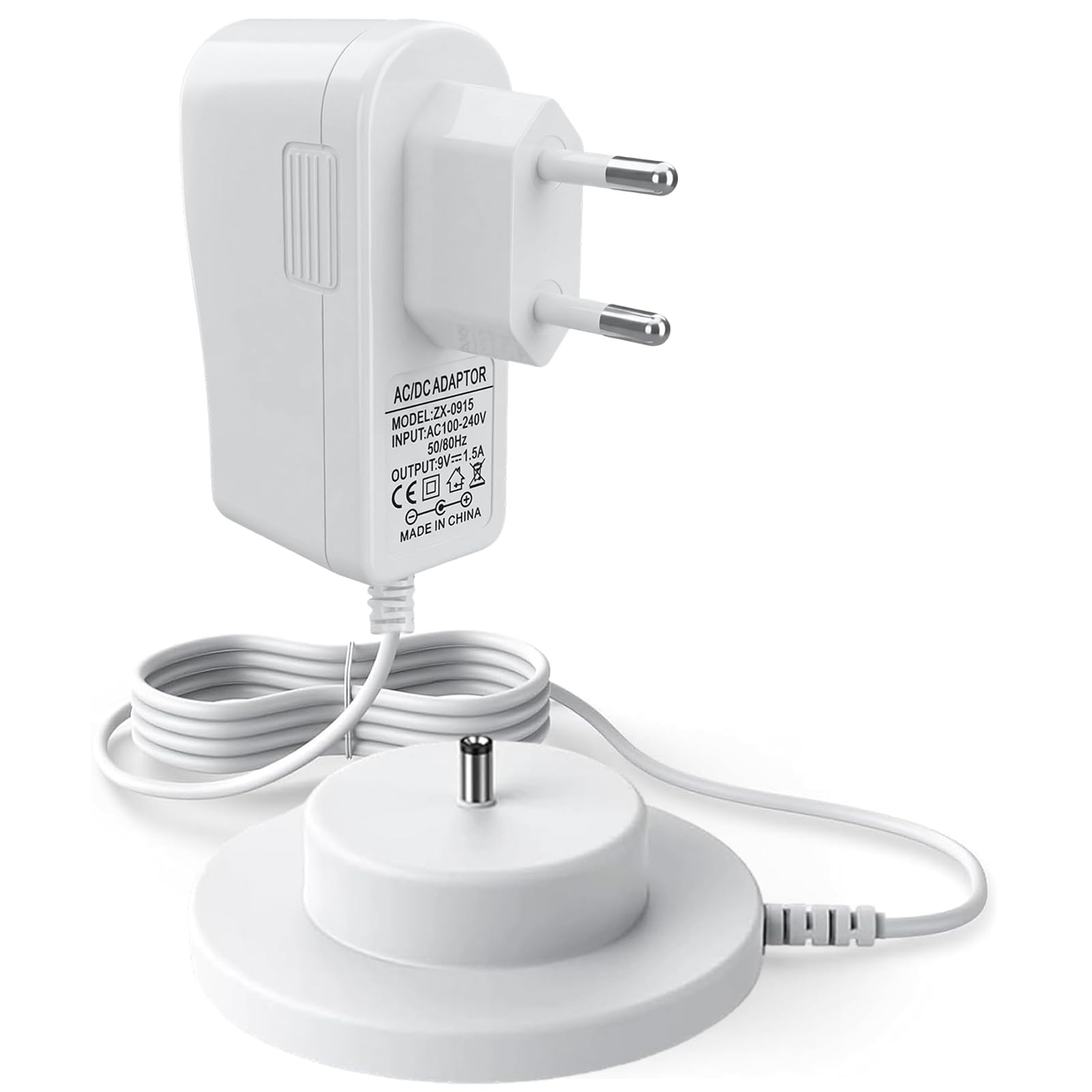9V Chargeur pour Toniebox, 1.8M Câble d'alimentation pour Tonies Box Lecteur Audio, Station de Charge Remplacer Adaptateur pour Toniebox Haut-Parleurs Stéréo Externes - 1
