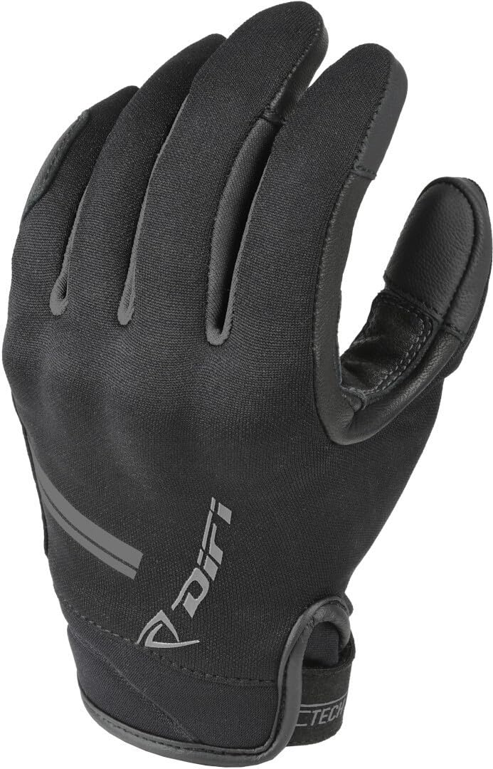 DIFI Matrix Damskie rękawice motocyklowe, czarny, XS