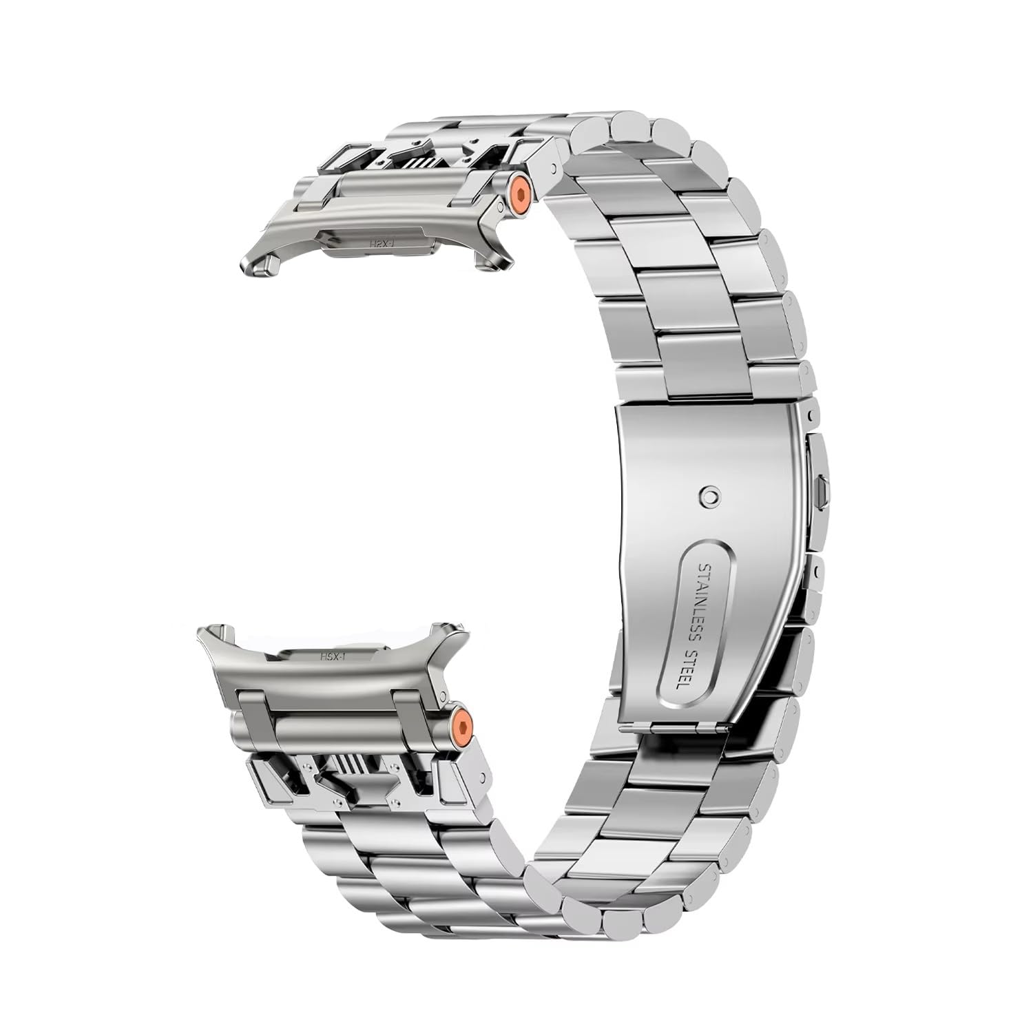 OBOE Stainless Steel Strap Compatible with Samsung Galaxy Watch 7 Ultra 47mm (Silver) [Watch NOT Included] (B0DGV5X4F3) Amazon Price History, Amazon Price Tracker