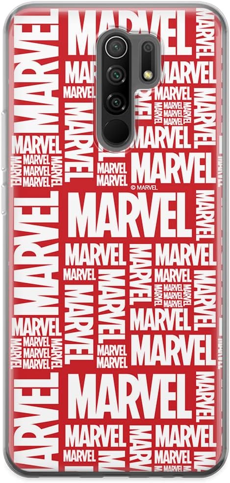 ERT GROUP Mobile Phone case for Xiaomi REDMI 9 Original and Officially Licensed Marvel Pattern 003 optimally adapted to The Shape of The Mobile Phone, case Made of TPU