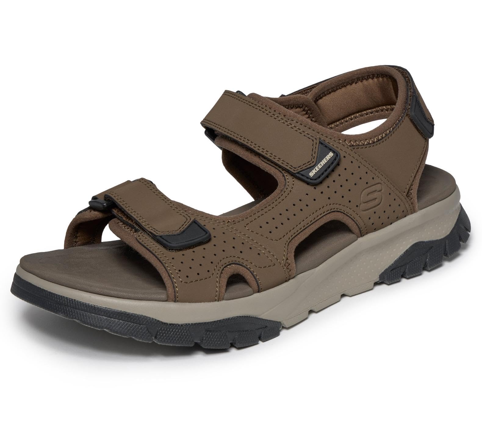 Skechers Men's River Sandal - Brown - Size 9