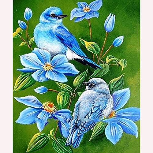 Kits de Forage Complet Diamond Painting oiseau 50x100cm, cadeau créatif pour passionnés de DIY