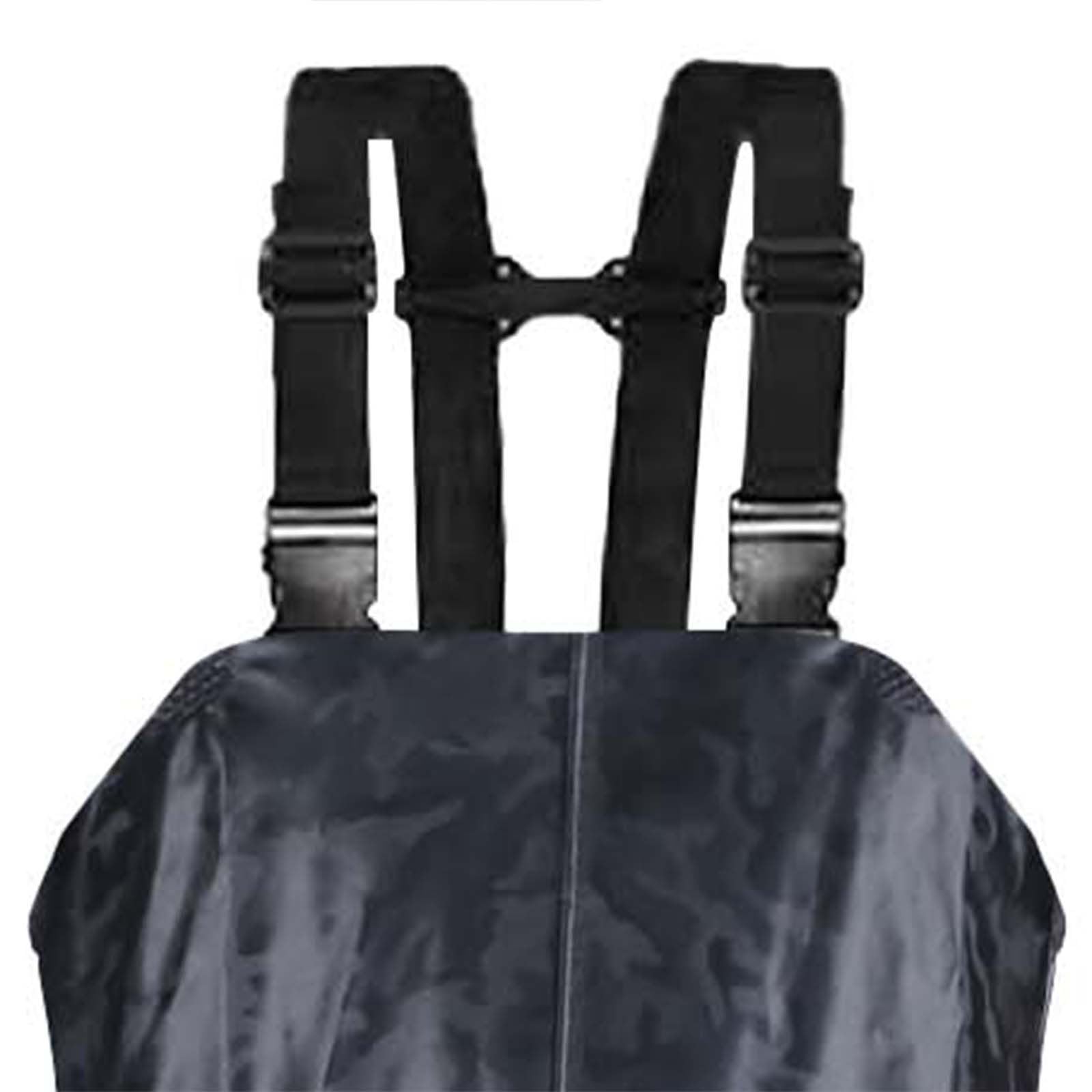 Pantalones de pesca para hombre con botas, pantalones de lluvia para mujer, resistentes al agua, pantalones de senderismo, pantalones largos de trabajo, pantalones de lluvia con tirantes forrados,