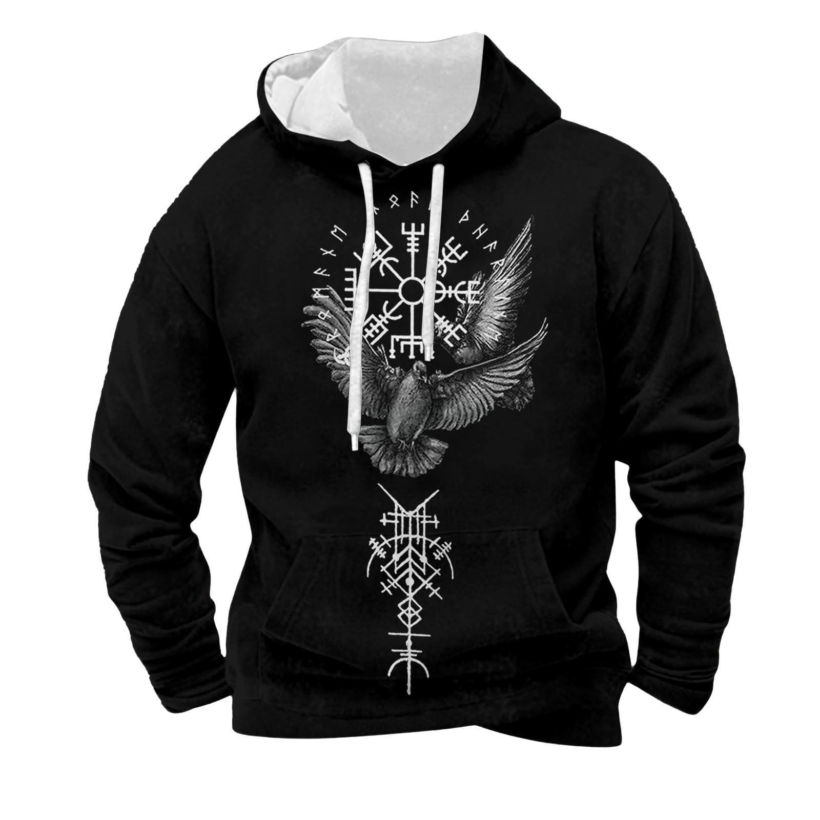 Pull à manches longues pour homme vêtement mixte coupe pull à capuche 5XL - 4