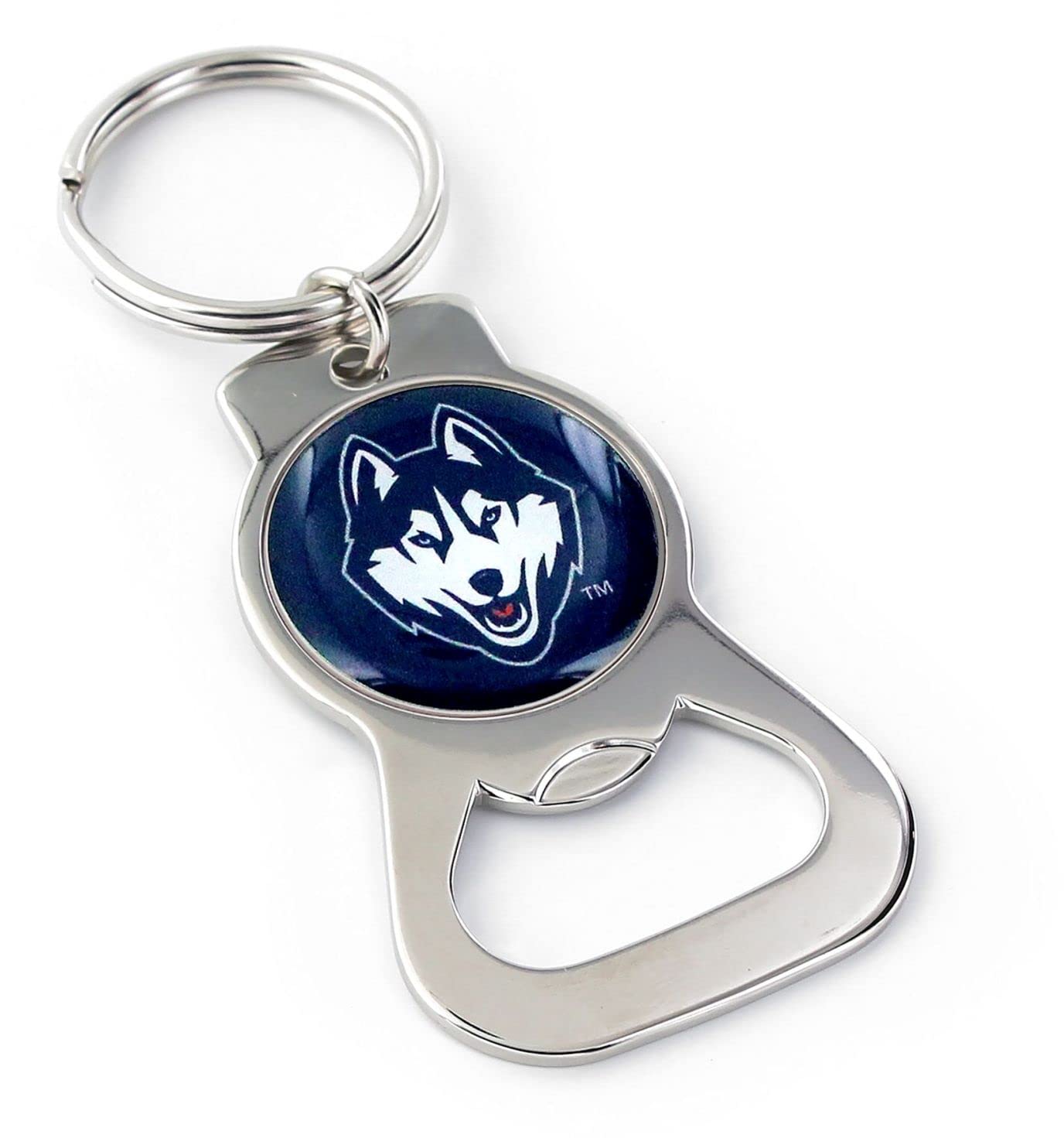 aminco NCAA Connecticut Huskies Bottle Opener Keychain — image 1
