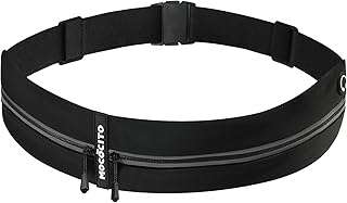 MOCOCITO Running Belt For Men & Women – Water-resistant Stretch Waist Pack for Jogging, Fits Most Phones, Keys & Essential...