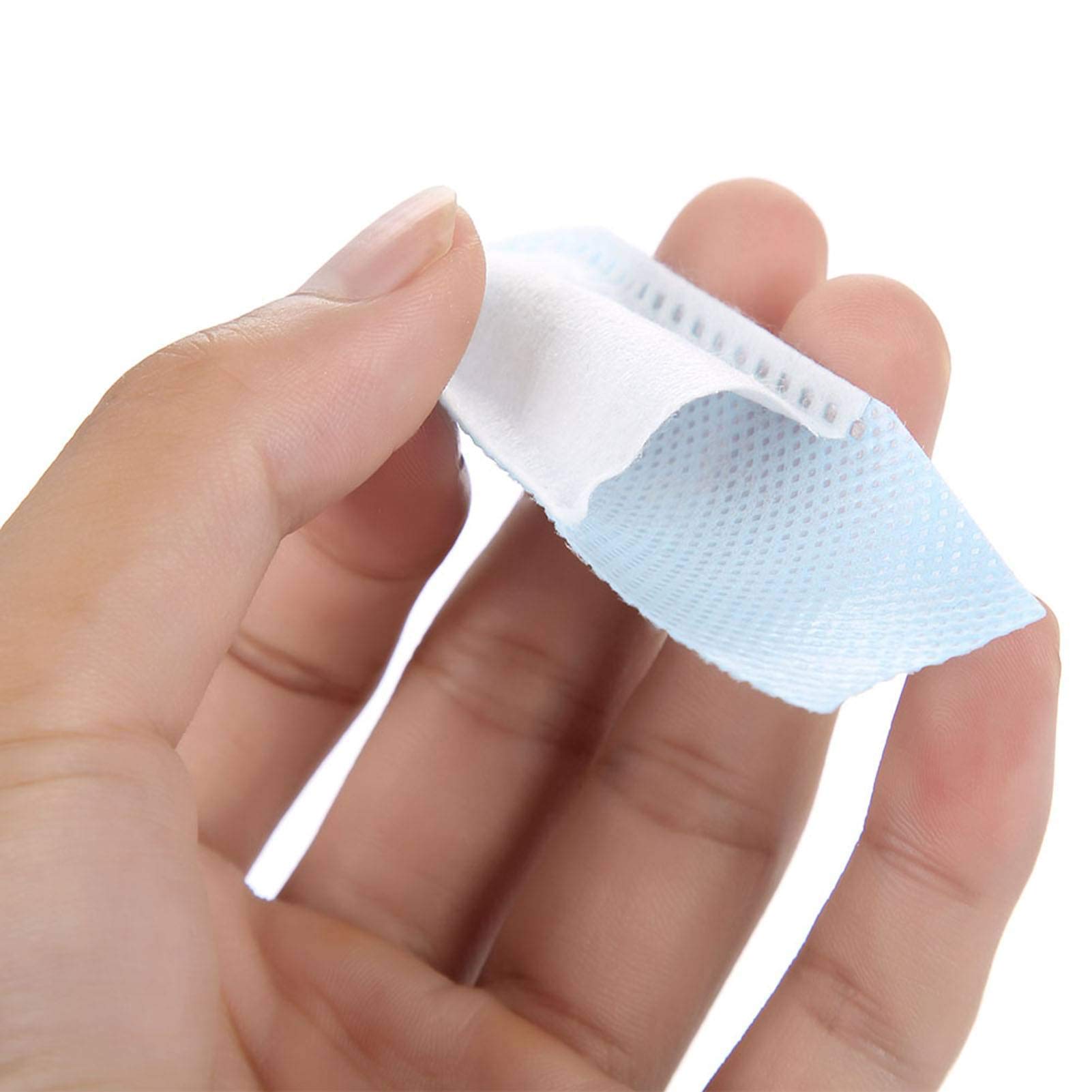 Anggrek 50Pcs Wipes Czyste zęby wytrzeć narzędzie do czyszczenia zębów dla głębokiego oczyszczania jamy ustnej