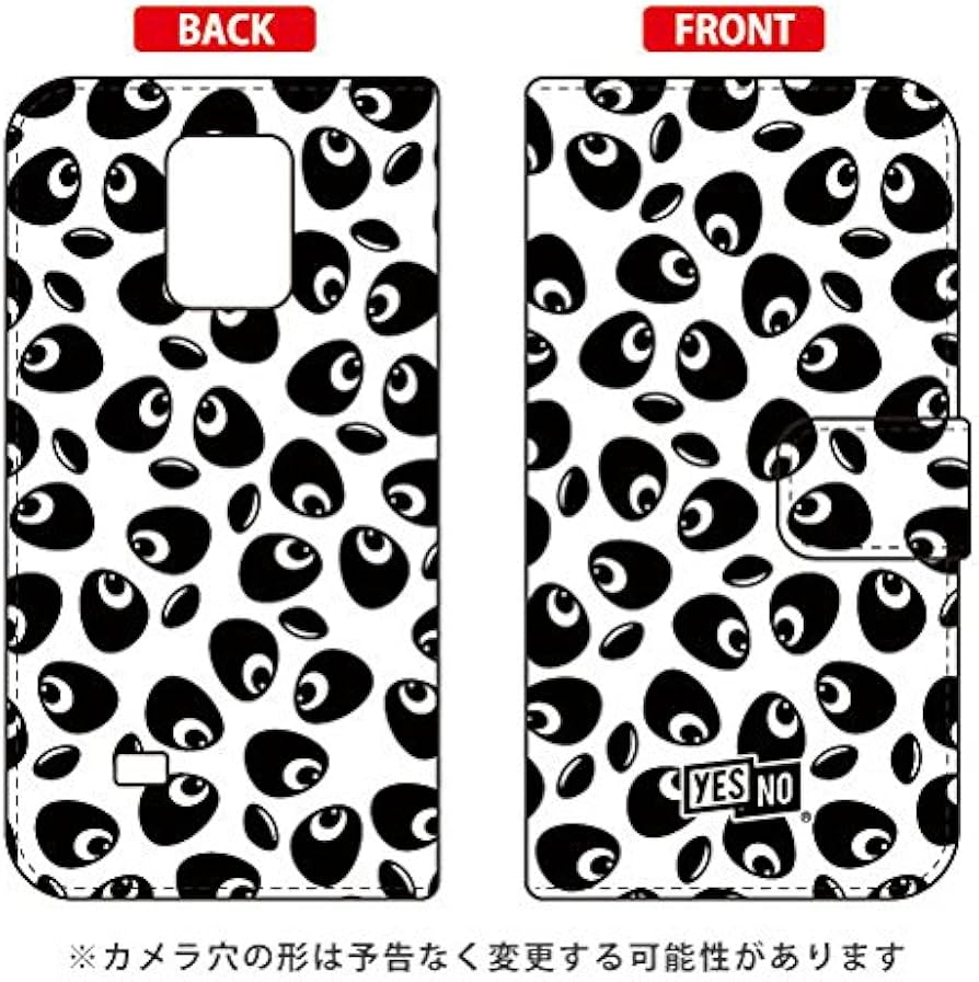 Amazon.com: Yesno Notebook Type Smartphone Case Panda White/for 